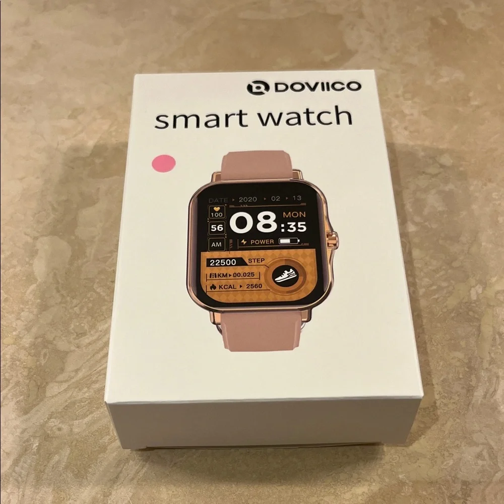 Doviico Smart Watch - Pink - Picture 1 of 3